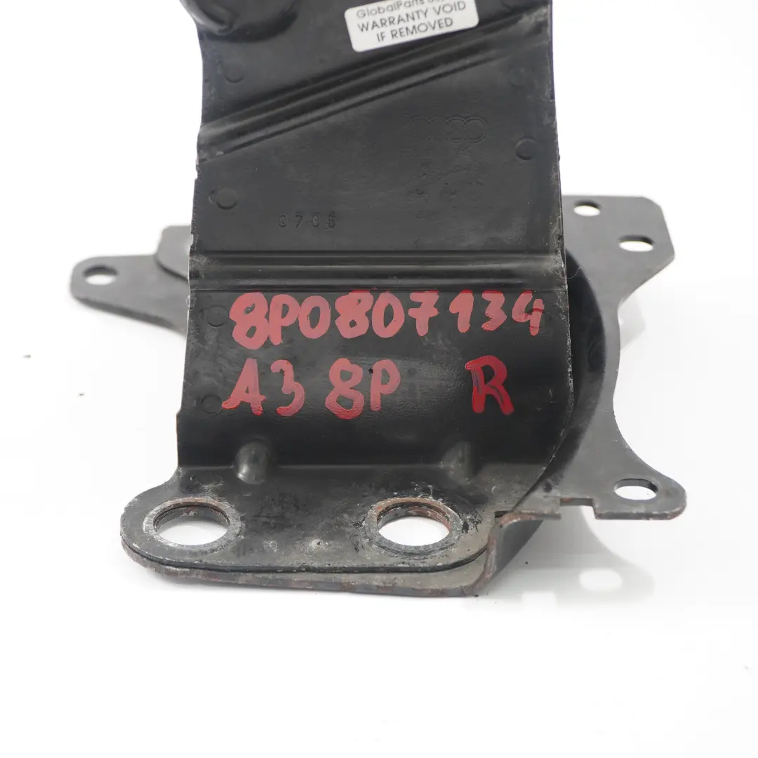 Audi A3 8P paraurti anteriore impatto Crash Bar destra supporto - SKU 8P0807134 - Numero di parte 8P0807134