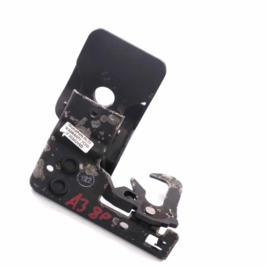 Audi A3 8P Capot Dégagement moteur Loquet Verrouillage Poignée avant - SKU 8P0823480 - Numéro de pièce 8P0823480