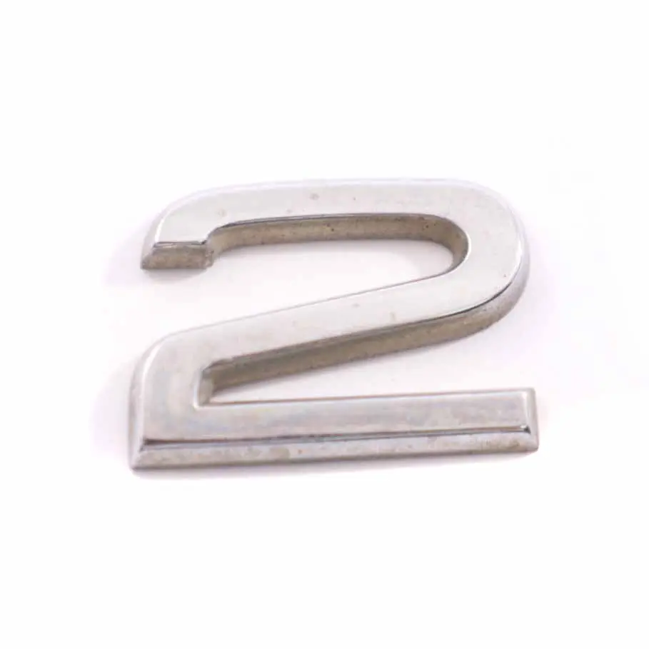  Emblème coffre Audi A3 A4 A6 2.0 TDI Badge adhésif pour hayon coffre arrière - SKU 8P0853743G - Numéro de pièce 8P0853743G