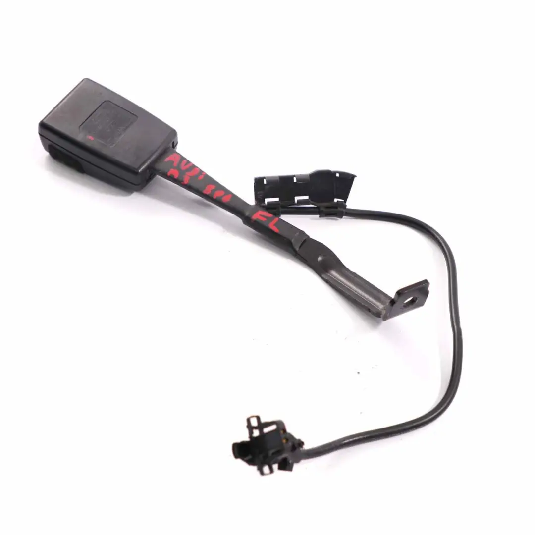 Audi A3 8P Seat Belt Buckle Latch Front Left N/S Lower Belt - SKU 8P0857755 - Part number 8P0857755