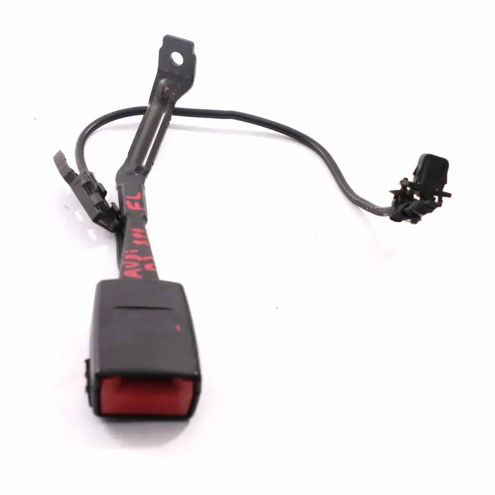 Audi A3 8P Seat Belt Buckle Latch Front Left N/S Lower Belt - SKU 8P0857755 - Part number 8P0857755