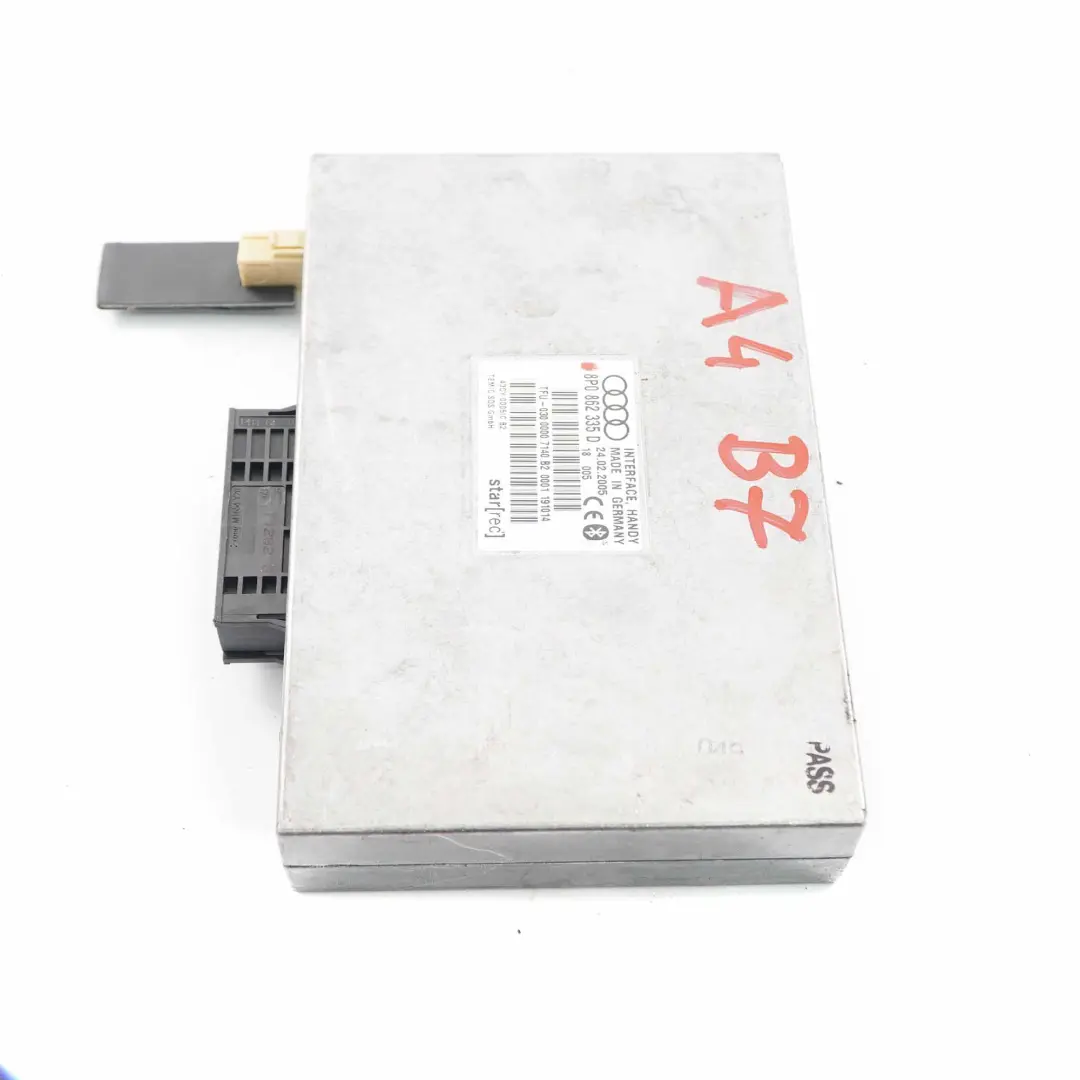 Moduł Bluetooth do Audi A4 B7 o numerze 8P0862335D Audi A4 B7 Moduł Bluetooth - SKU 8P0862335D - Numer Części 8P0862335D
