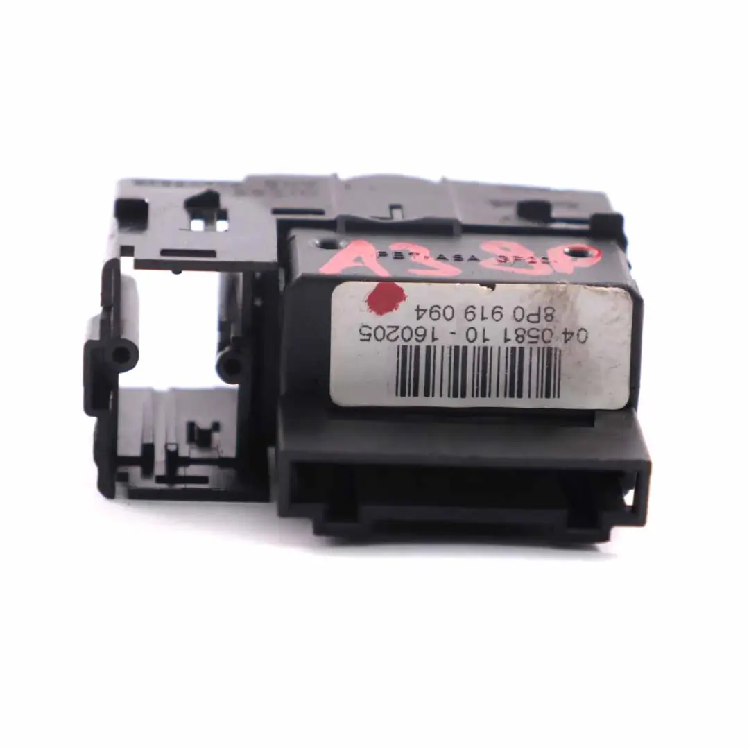 Interruptor Regulador Intensidad Luz para Audi A3 8P con número de pieza 8P0919094 Audi A3 8P Interruptor Regulador Intensidad Luz - SKU 8P0919094 - Número de pieza 8P0919094