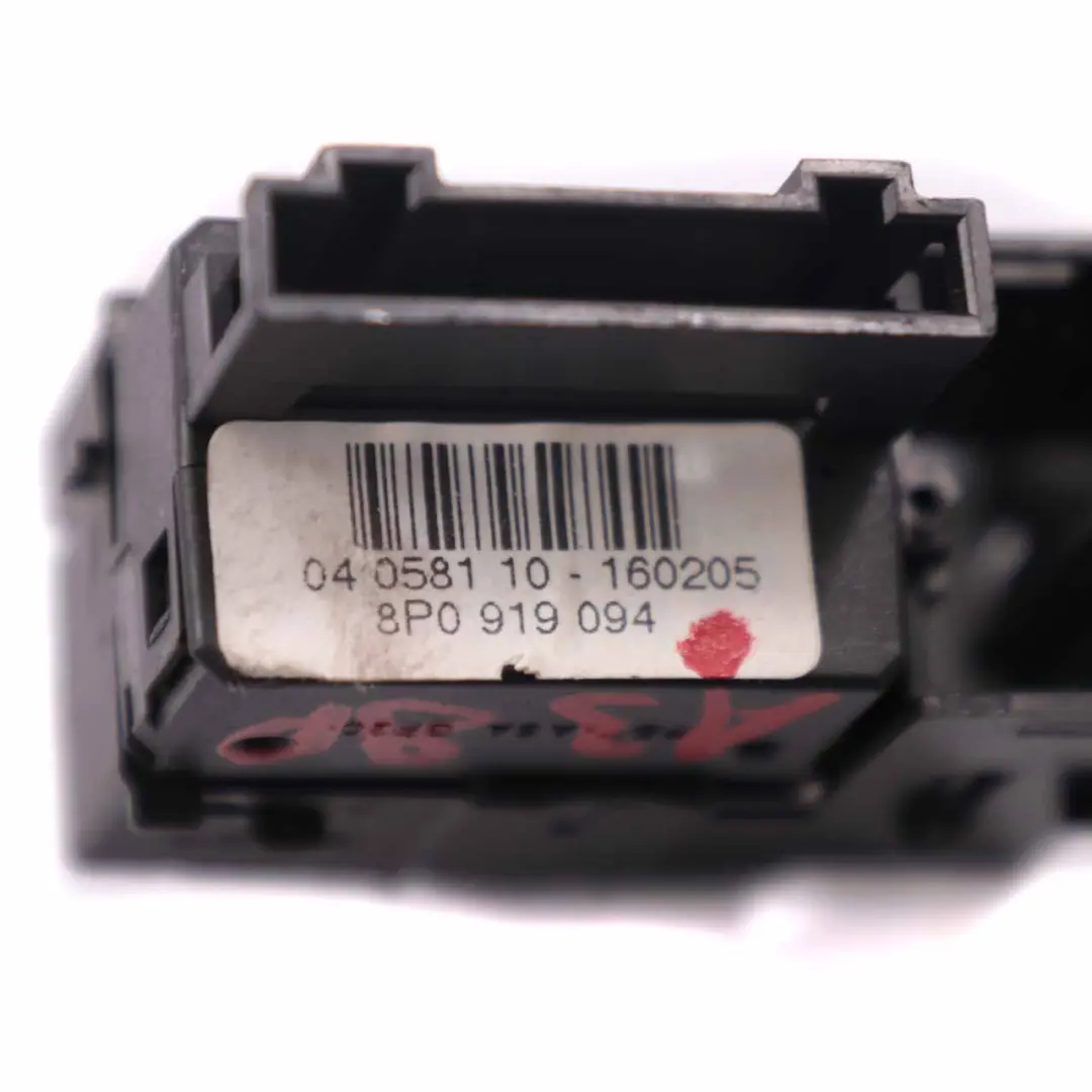 Audi A3 8P Schalter Leuchtweitenregulierung Helligkeitsregler - SKU 8P0919094 - Teilenummer 8P0919094