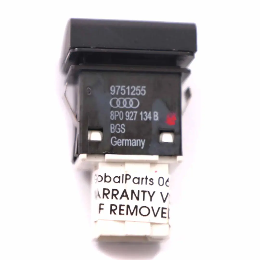 Audi A3 8P Switch ESP Brake Traction Control Button Unit - SKU 8P0927134B - Part number 8P0927134B