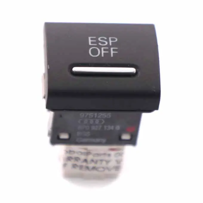Schalter ESP Bremse Traktionskontrolle Knopfeinheit für Audi A3 8P mit Teilenummer 8P0927134B Audi A3 8P Schalter ESP Bremse Traktionskontrolle Knopfeinheit - SKU 8P0927134B - Teilenummer 8P0927134B