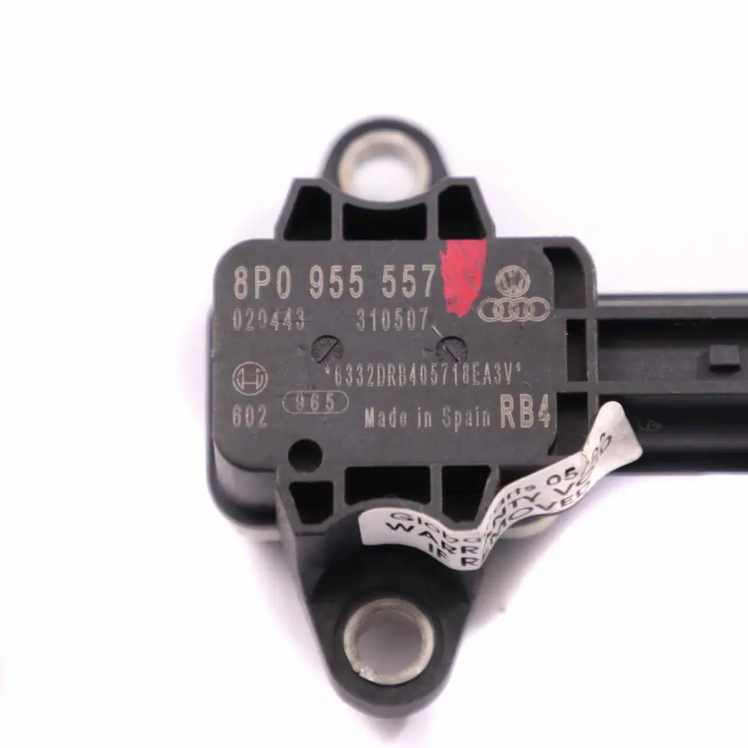  Crash Sensor Audi A3 8P A4 B7 Front Door Left Right N/O/S Impact Unit - SKU 8P0955557 - Part number 8P0955557