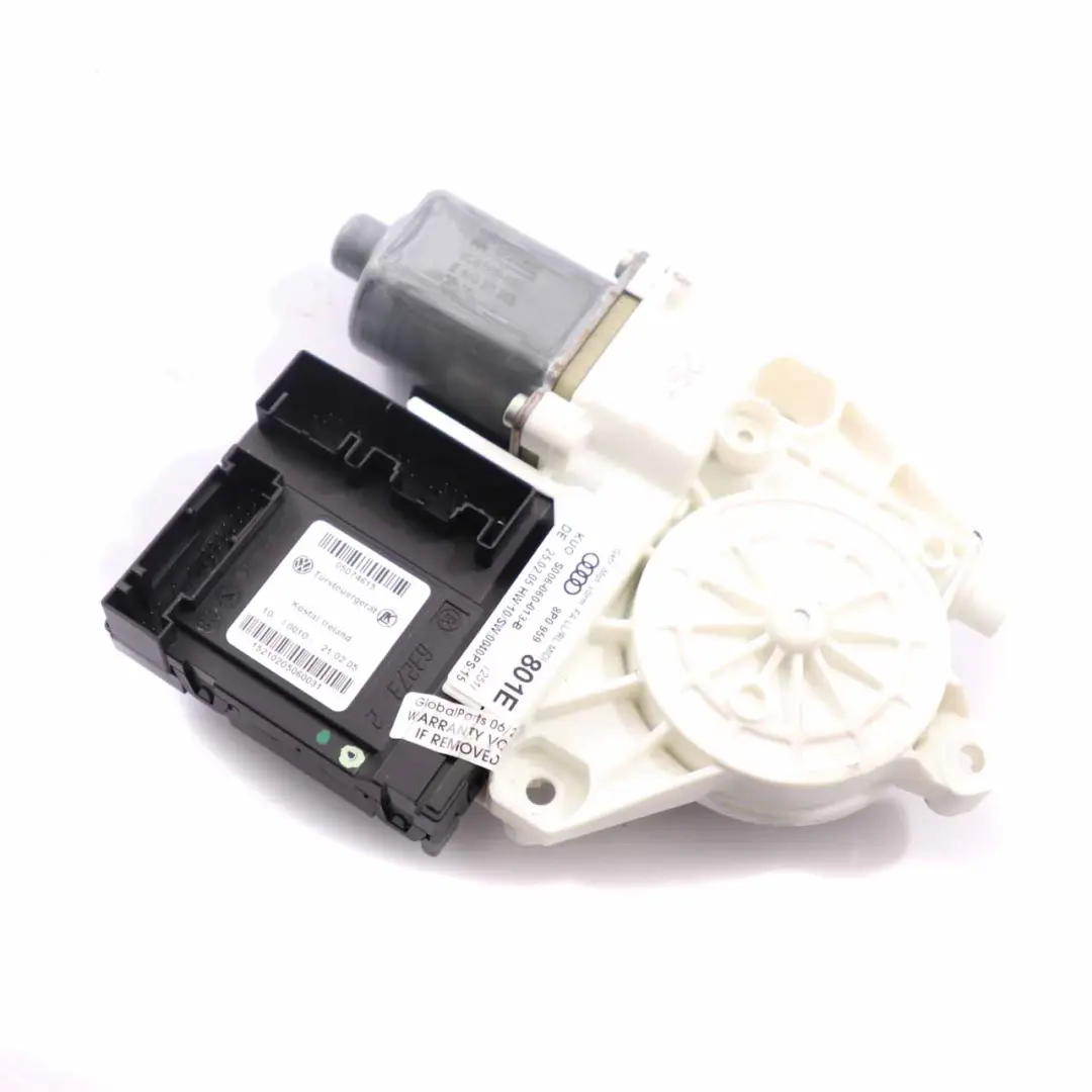Audi A3 Silnik Podnośnika Szyby Przód - SKU 8P0959801E - Numer Części 8P0959801E