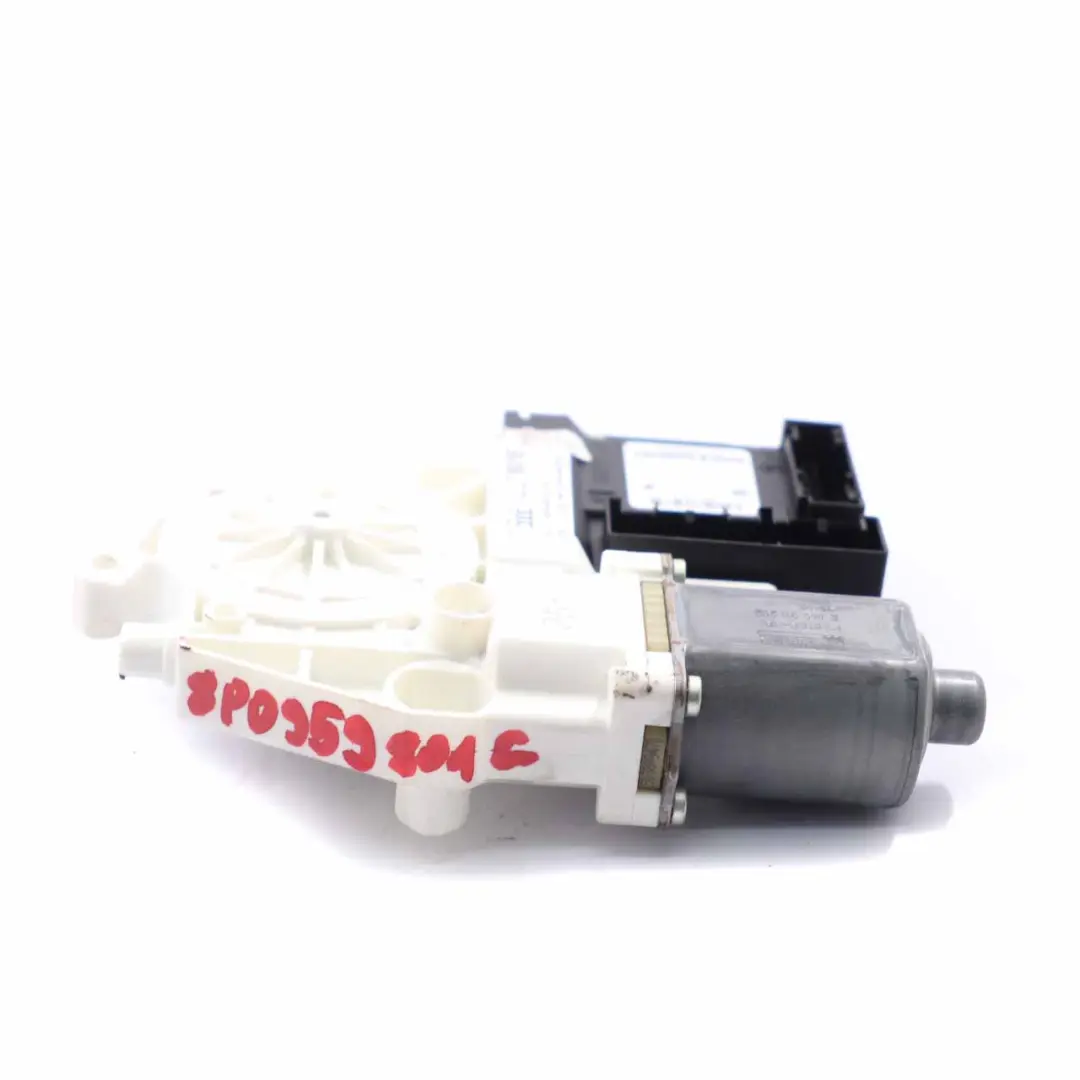 Elevalunas Motor Puerta Delantera Izquierda Unidad para Audi A3 con número de pieza 8P0959801E Audi A3 Elevalunas Motor Puerta Delantera Izquierda Unidad - SKU 8P0959801E - Número de pieza 8P0959801E