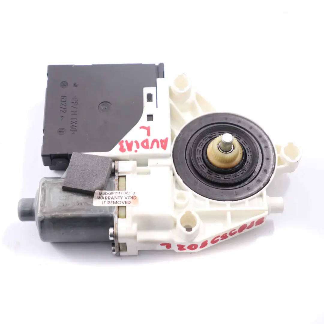 Audi A3 8P Window Lifter Motor Door Front Left N/S Drive Electric - SKU 8P0959802E - Part number 8P0959802E