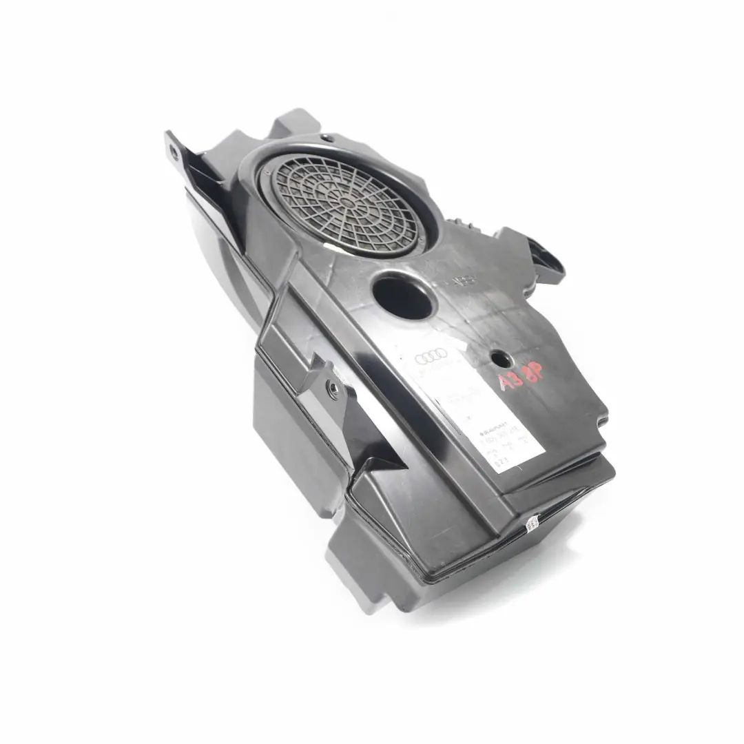 Lautsprecher Subwoofer hinten Kofferraum seitlich Audio Audi A3 8P - SKU 8P3035382 - Teilenummer 8P3035382