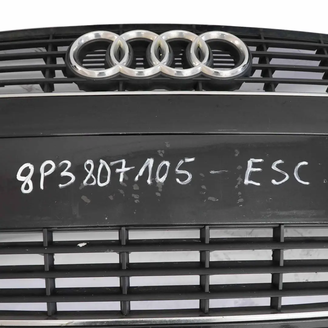 Audi A3 8P Avant Zderzak Przedni Ebony Black LZ9W - SKU 8P3807105-ESC - Numer Części 8P3807105