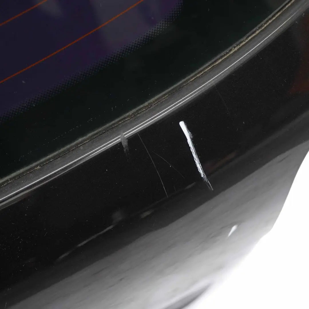  Boot Lid Tailgate Audi A3 8P Rear Trunk Lid Panel Ebony Black Pearl - LZ9W - SKU 8P3827023AC-ESC - Part number 8P3827023AC