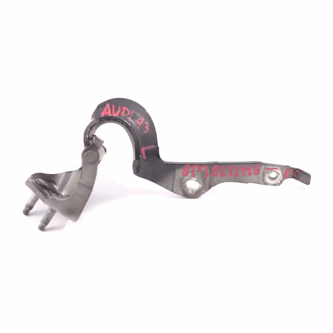 Audi A3 8P Trunk Hinge Left N/S Boot Tailgate Ebony Black Pearl - LZ9W - SKU 8P3827299-ESC - Part number 8P3827299