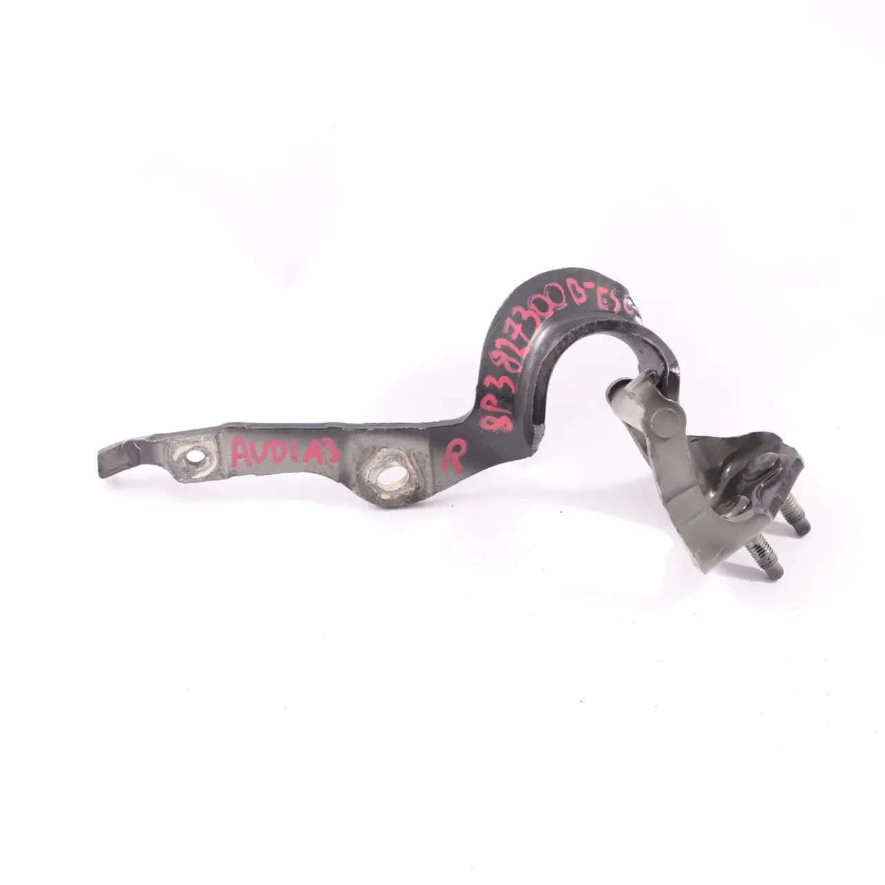 Audi A3 8P Cerniera baule destra Portellone posteriore Ebano Nero Perla LZ9W