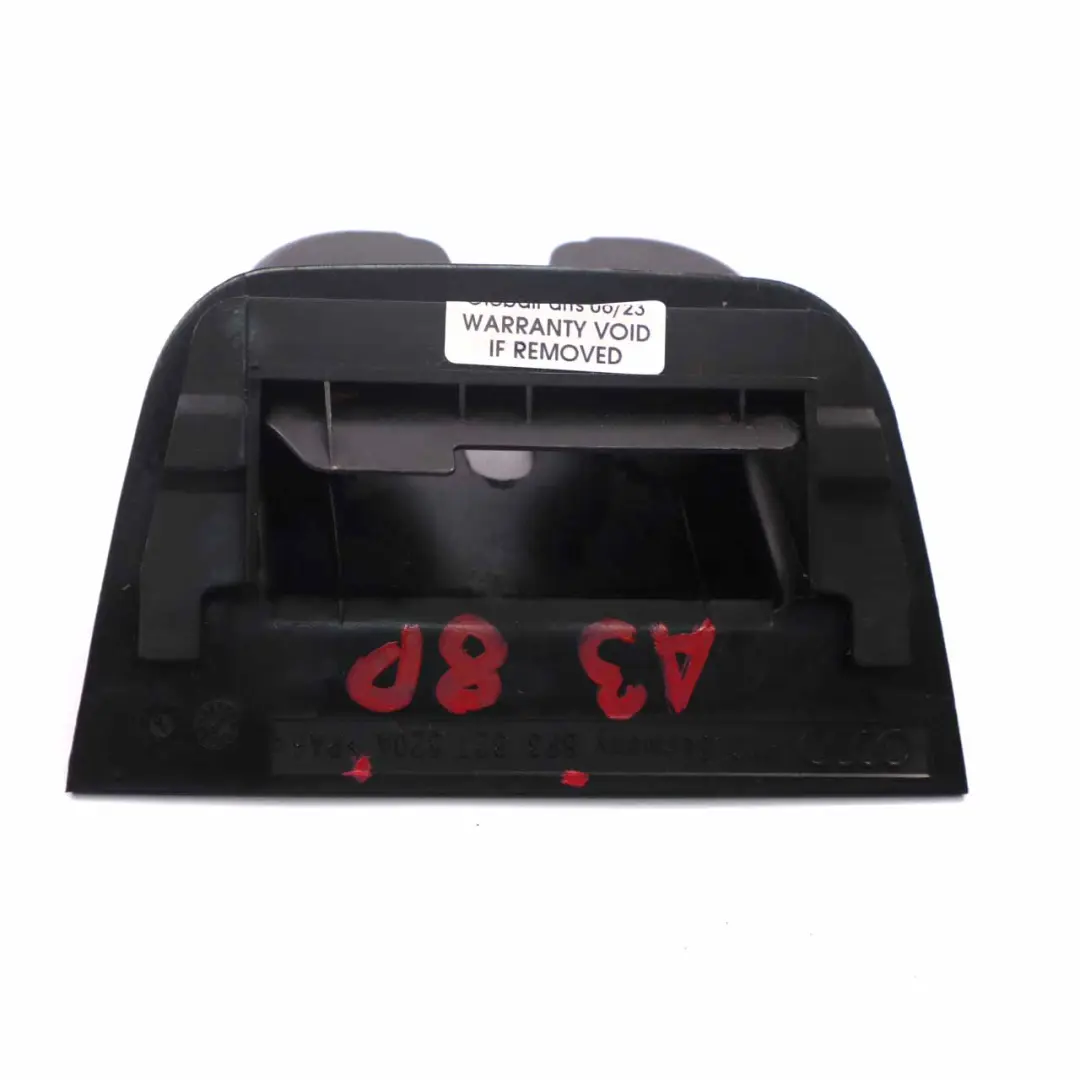 Audi A3 8P Baule Coperchio del bagagliaio Scrocco del portellone - SKU 8P3827520A - Numero di parte 8P3827520A