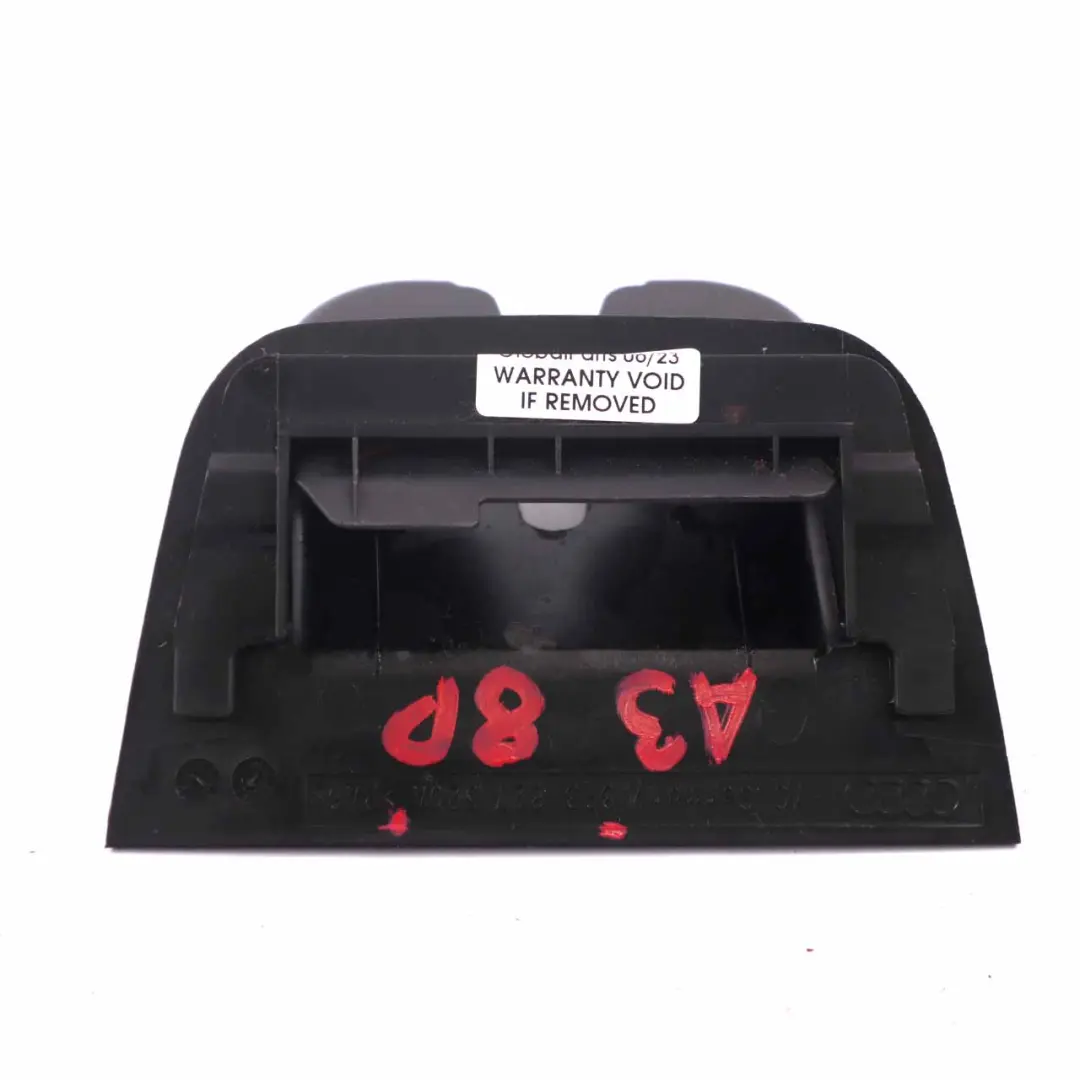 Audi A3 8P Trunk Boot Lid Tailgate Latch Lock Catch Cover Trim - SKU 8P3827520A - Part number 8P3827520A