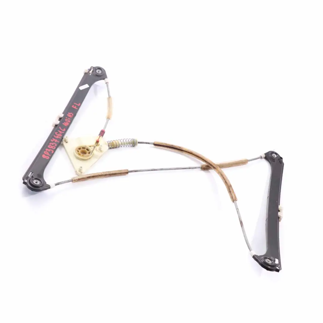 Fensterheber vorne links Tür Regulator Mechanismus für Audi A3 8P mit Teilenummer 8P3837461C Audi A3 8P Fensterheber vorne links Tür Regulator Mechanismus - SKU 8P3837461C - Teilenummer 8P3837461C