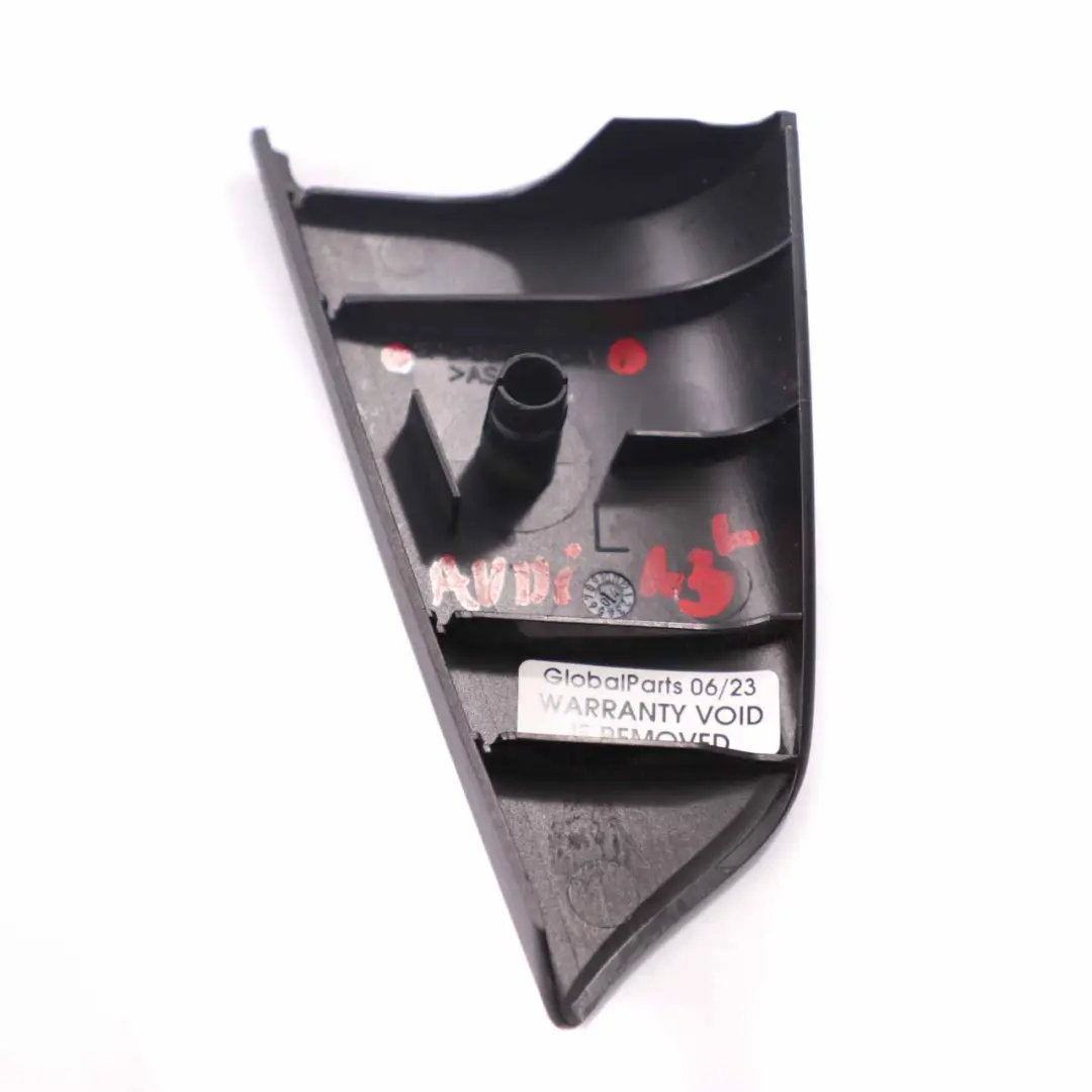 Audi A3 8P Dreieck Abdeckung Trim Vordertür links Innenraum Schwarz - SKU 8P3857505A - Teilenummer 8P3857505A