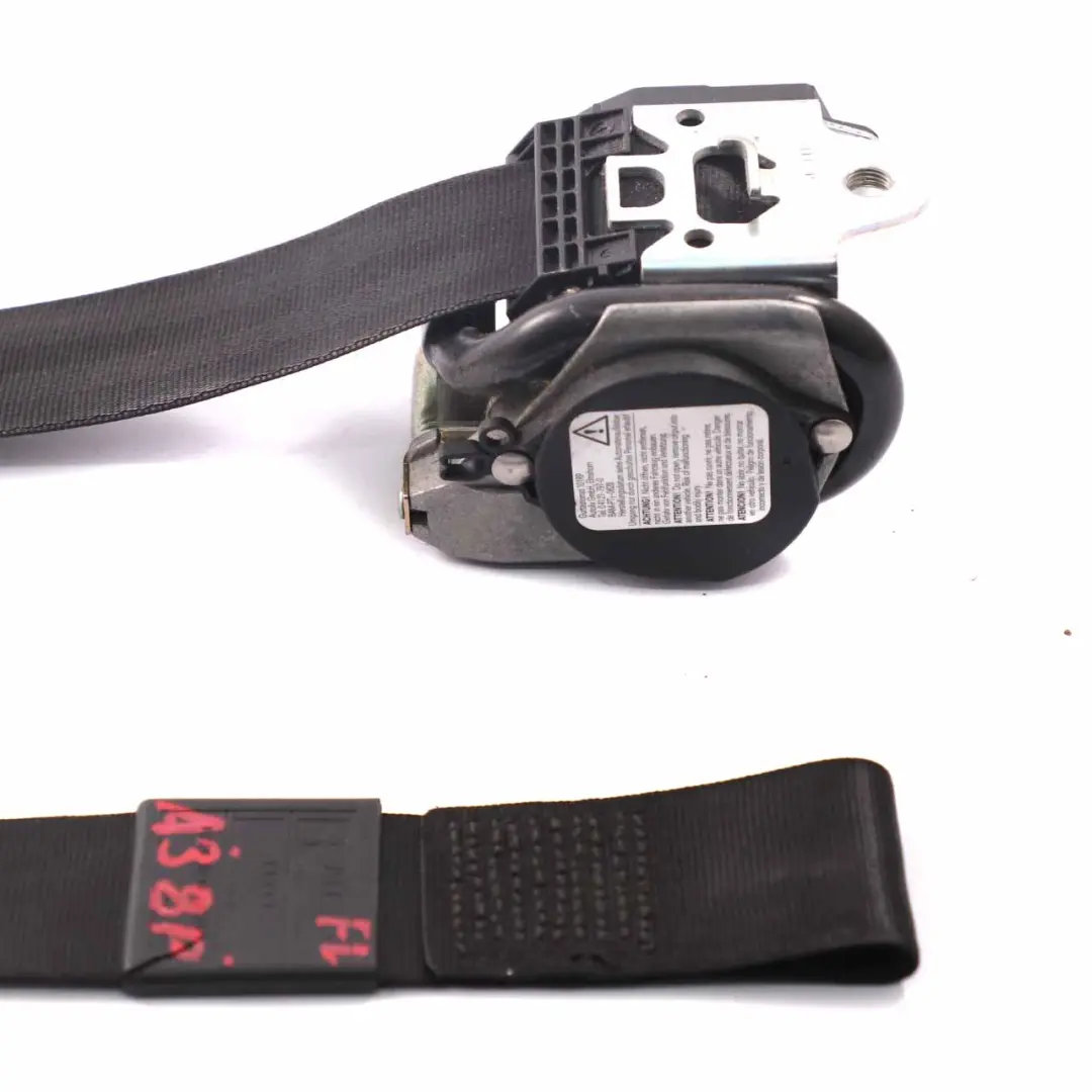 Cinturón de seguridad delantero izquierdo para Audi A3 8P con número de pieza 8P3857705B Audi A3 8P Cinturón de seguridad delantero izquierdo - SKU 8P3857705B - Número de pieza 8P3857705B