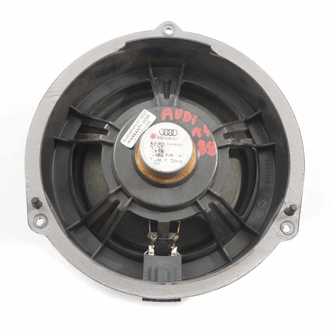 Audi A4 B8 Tarjeta Puerta Altavoces Trasera Izquierda Derecha Audio - SKU 8R0035411 - Número de pieza 8R0035411