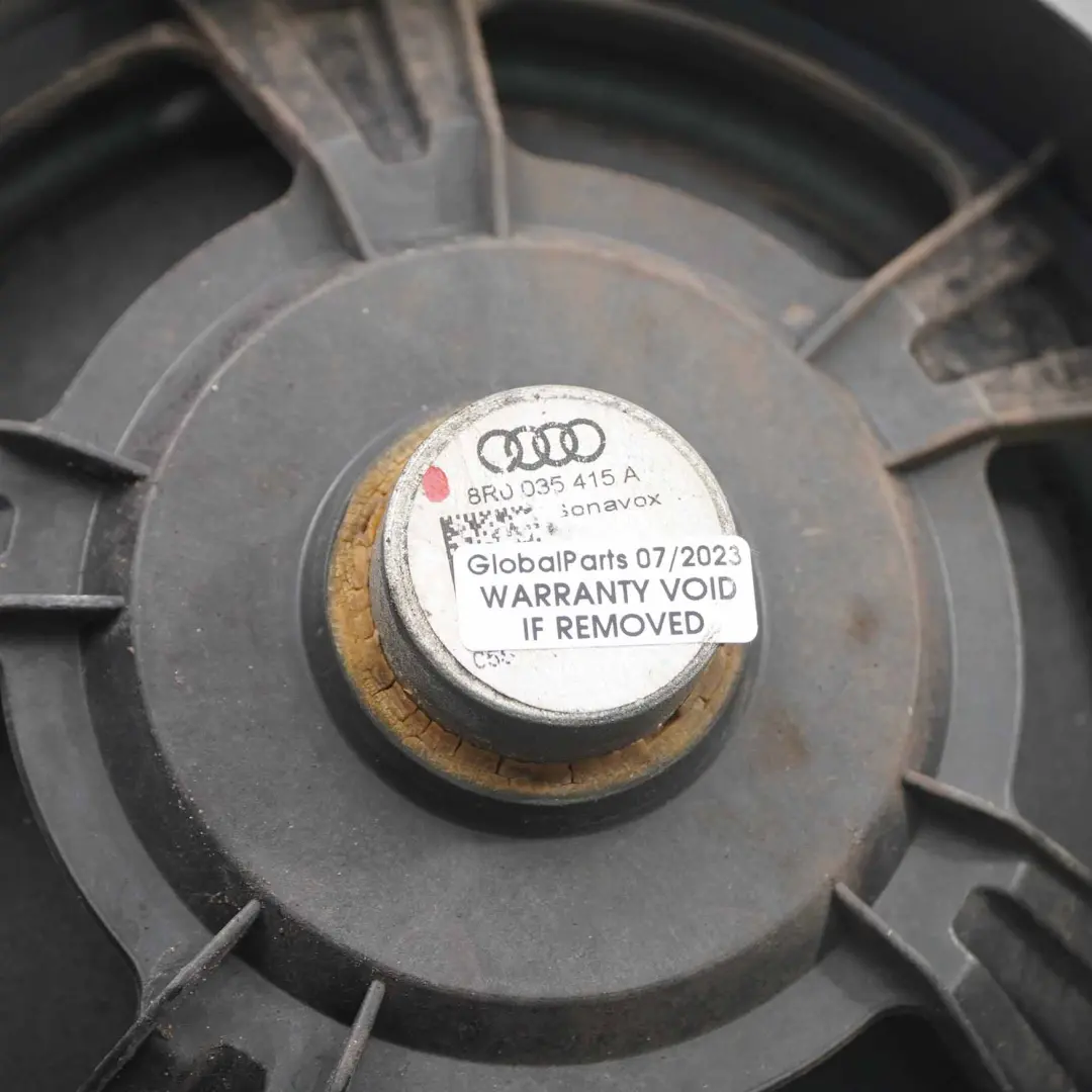  Front Speaker Audi A4 B8 A5 8T Door Left Right N/O/S Mid Range - SKU 8R0035415A - Part number 8R0035415A
