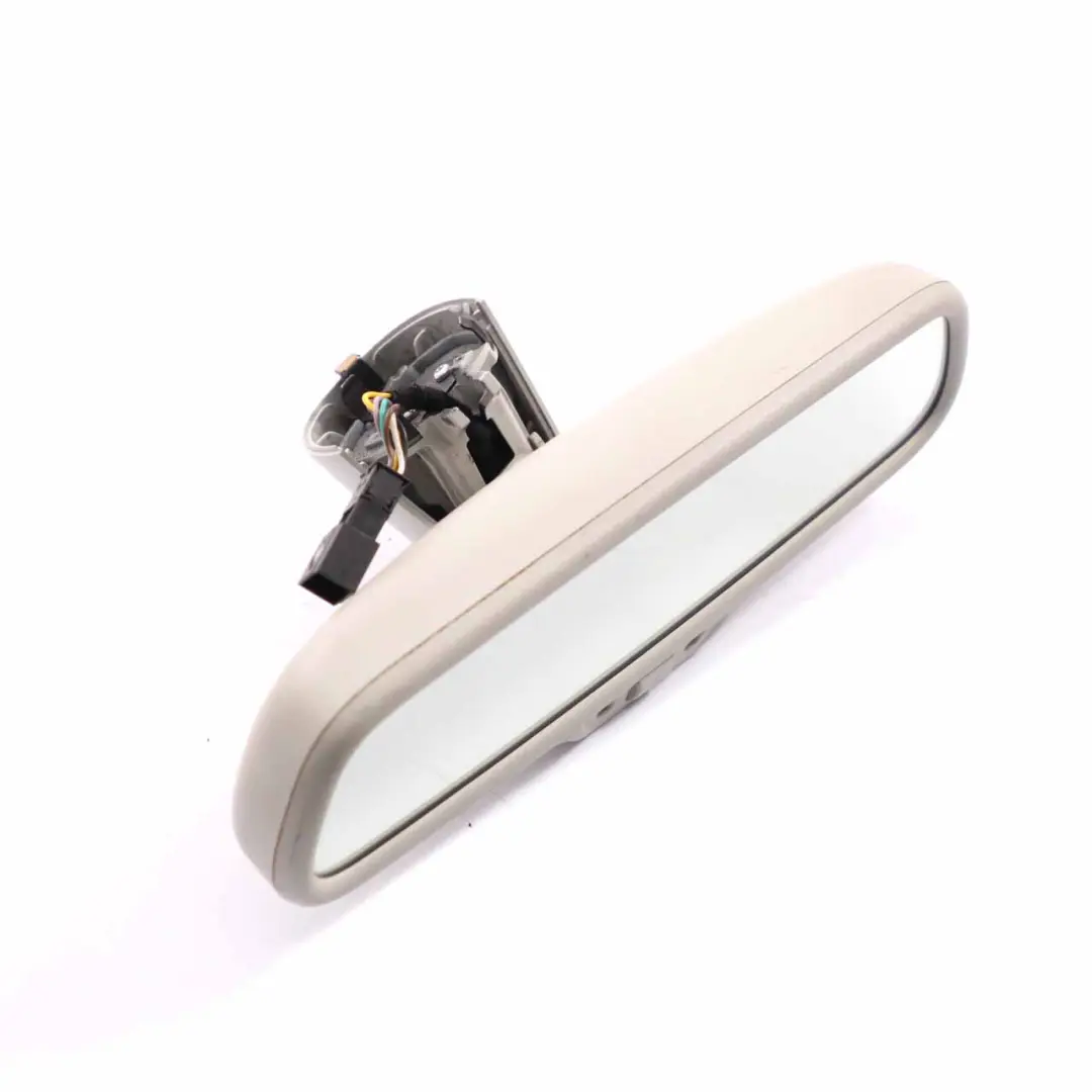 Audi A4 B8 Rear View Mirror Interior Auto-Dimming Crystal Silver - SKU 8R0857511B - Part number 8R0857511B