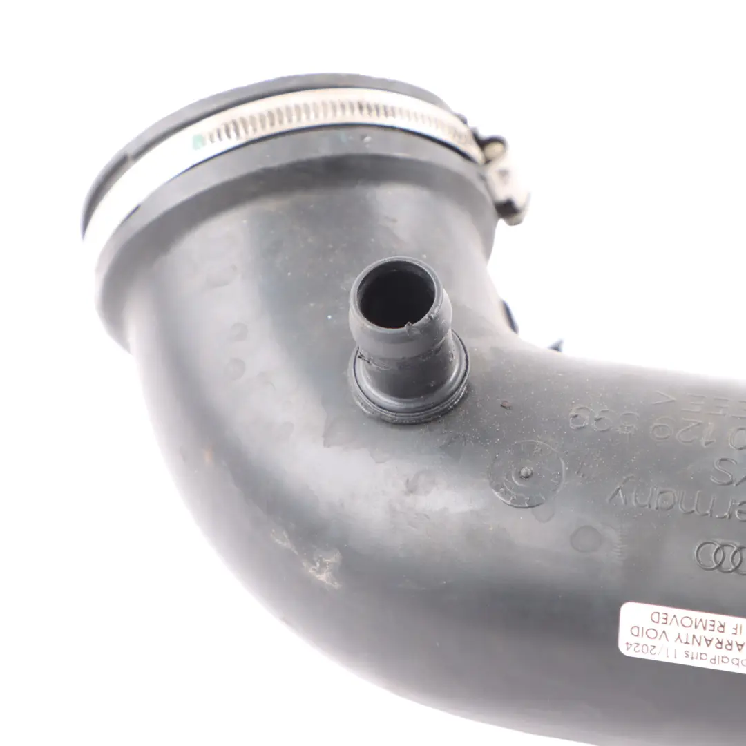 Filter Box Intake Hose Pipe Line to Audi RS4 B8 Air with Part number 8T0129599 Audi RS4 B8 Air Filter Box Intake Hose Pipe Line - SKU 8T0129599 - Part number 8T0129599