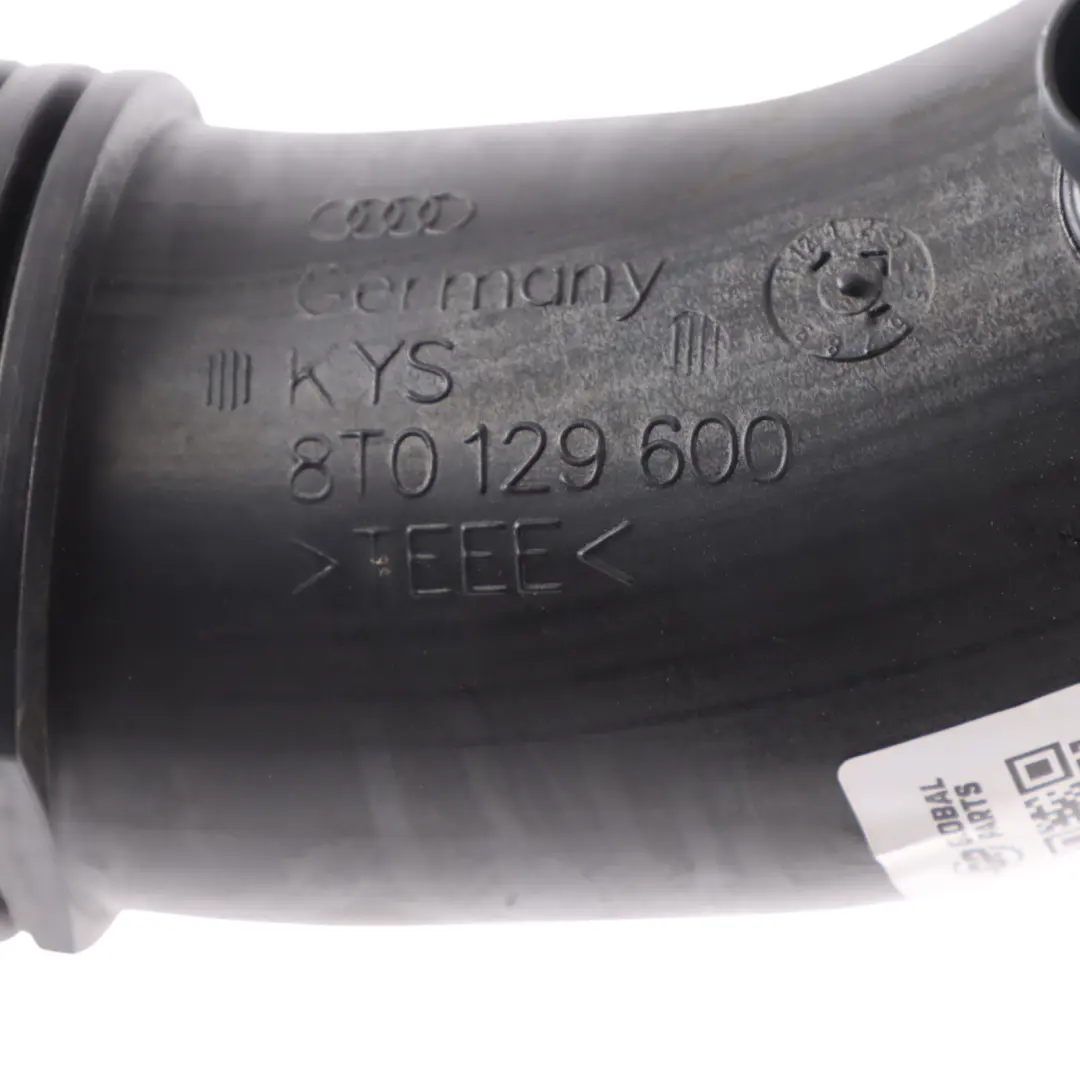 CFSA Tubo Manguera Admisión Aire Motor para Audi RS4 B8 4.2 FSI con número de pieza 8T0129600 Audi RS4 B8 4.2 FSI CFSA Tubo Manguera Admisión Aire Motor - SKU 8T0129600 - Número de pieza 8T0129600