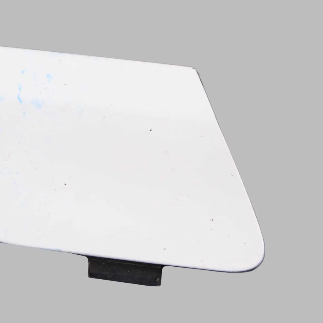 Audi A5 8T S-Line Front Bumper Flap Towing Eye Hook Cover Ibis White - SKU 8T0807241F - Part number 8T0807241F