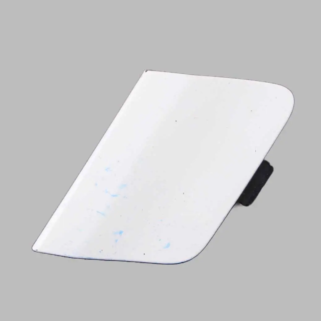 Front Bumper Flap Towing Eye Hook Cover Ibis White to Audi A5 8T S-Line with Part number 8T0807241F Audi A5 8T S-Line Front Bumper Flap Towing Eye Hook Cover Ibis White - SKU 8T0807241F - Part number 8T0807241F