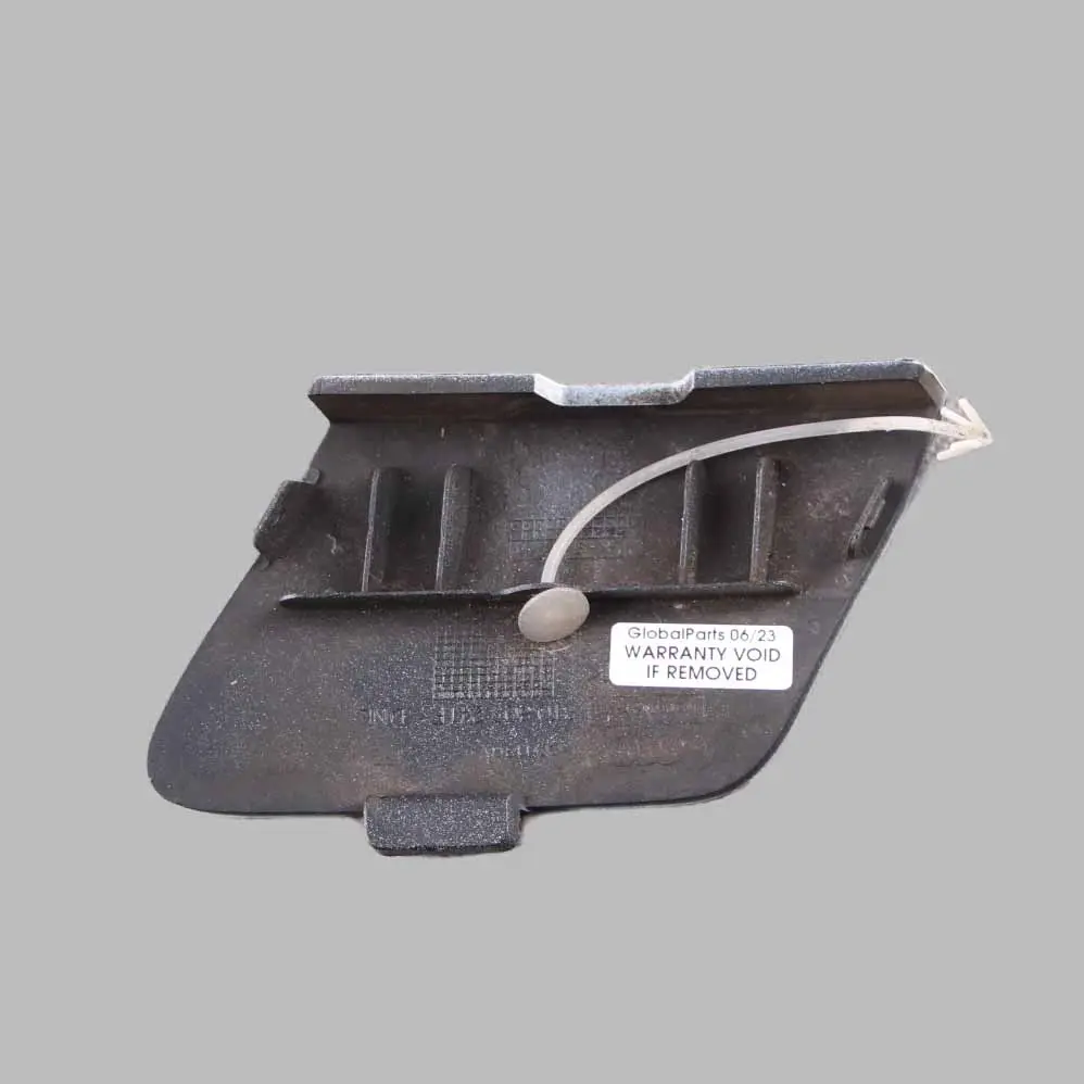 Front Bumper Flap Towing Eye Hook Cover Ibis White to Audi A5 8T S-Line with Part number 8T0807241F Audi A5 8T S-Line Front Bumper Flap Towing Eye Hook Cover Ibis White - SKU 8T0807241F - Part number 8T0807241F