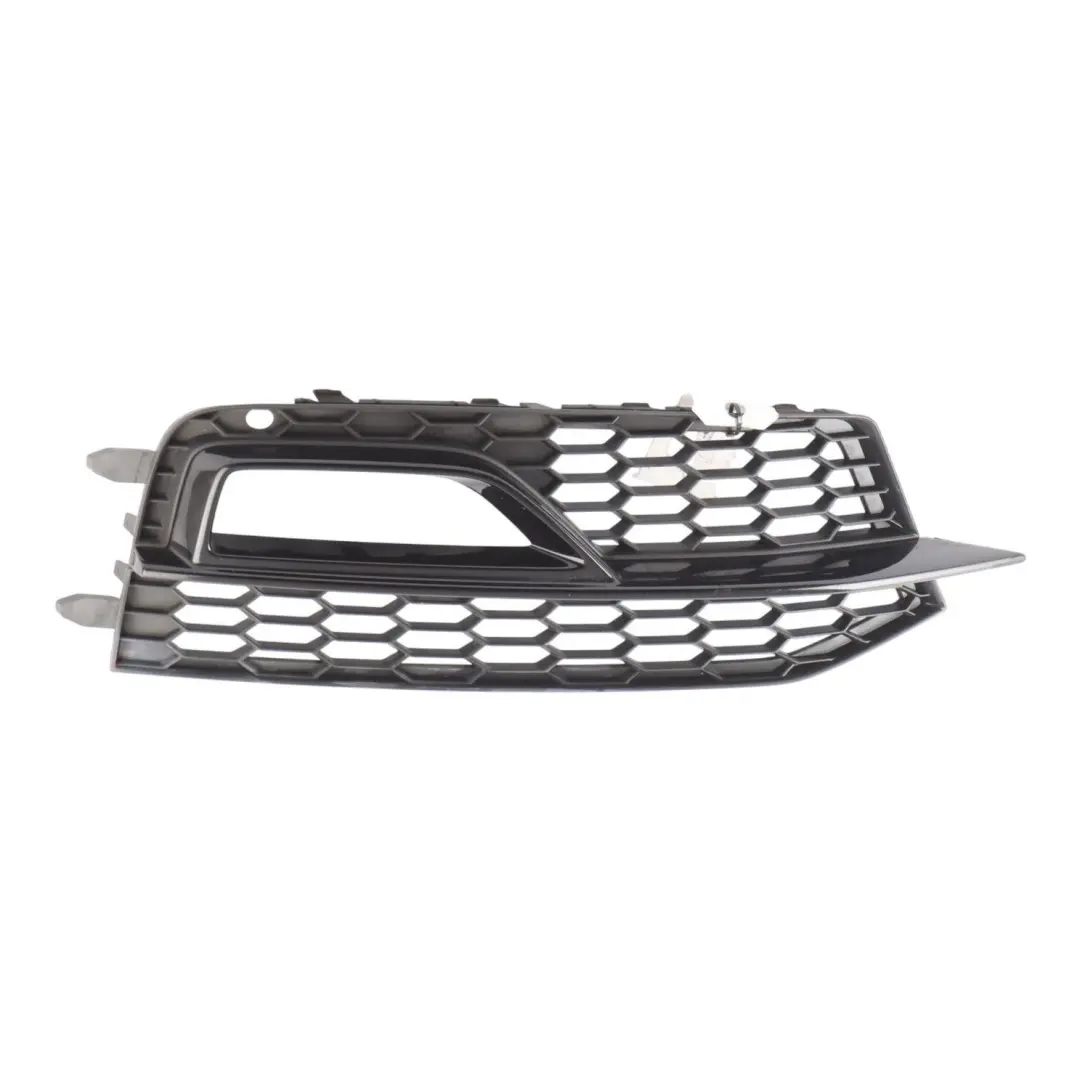 Fog Light Cover Front Bumper Right O/S Grid Grille Trim to Audi A5 S5 8T with Part number 8T0807682P Audi A5 S5 8T Fog Light Cover Front Bumper Right O/S Grid Grille Trim - SKU 8T0807682P - Part number 8T0807682P
