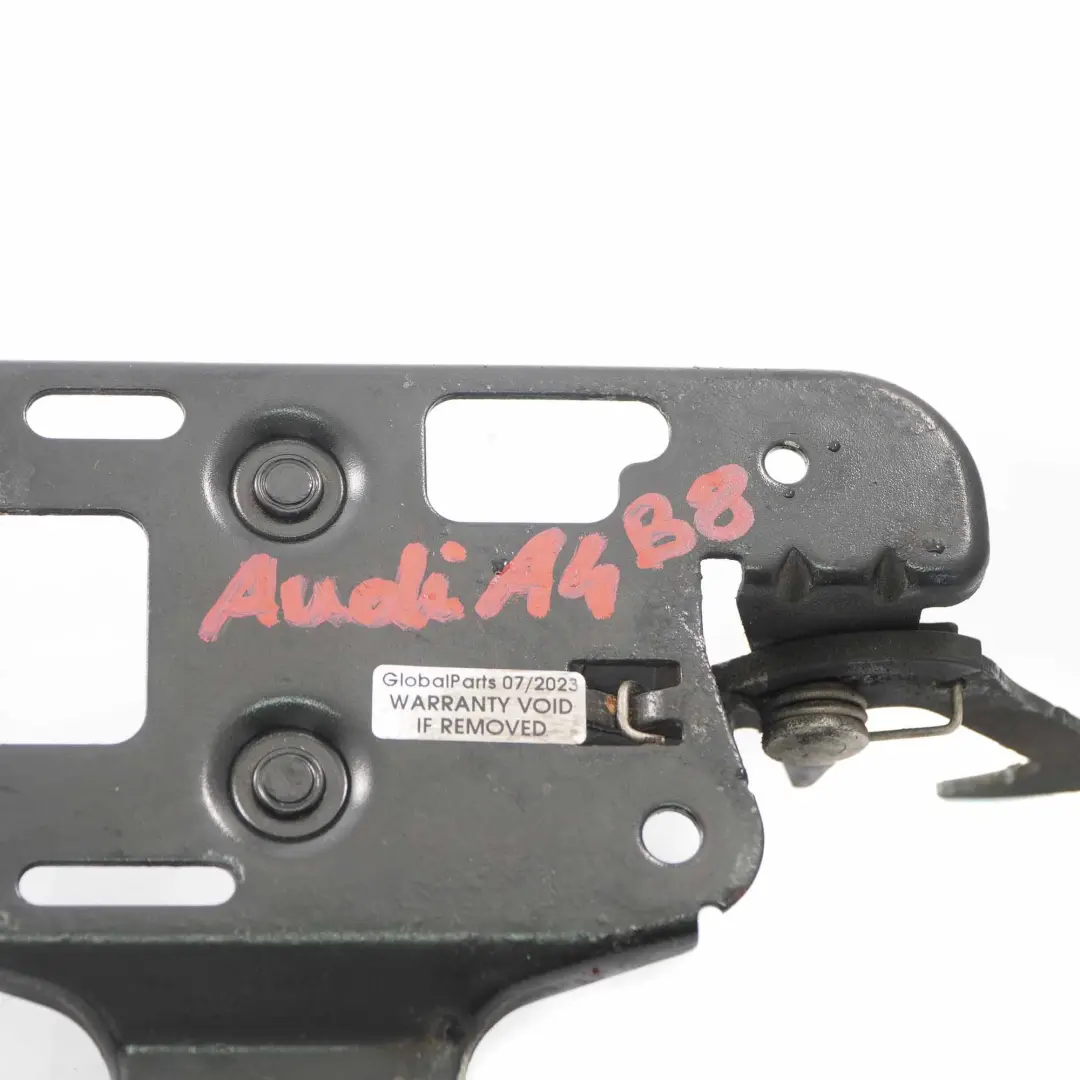 Audi A4 B8 Blocco del cofano motore Scrocco anteriore Meccanismo - SKU 8T0823480 - Numero di parte 8T0823480
