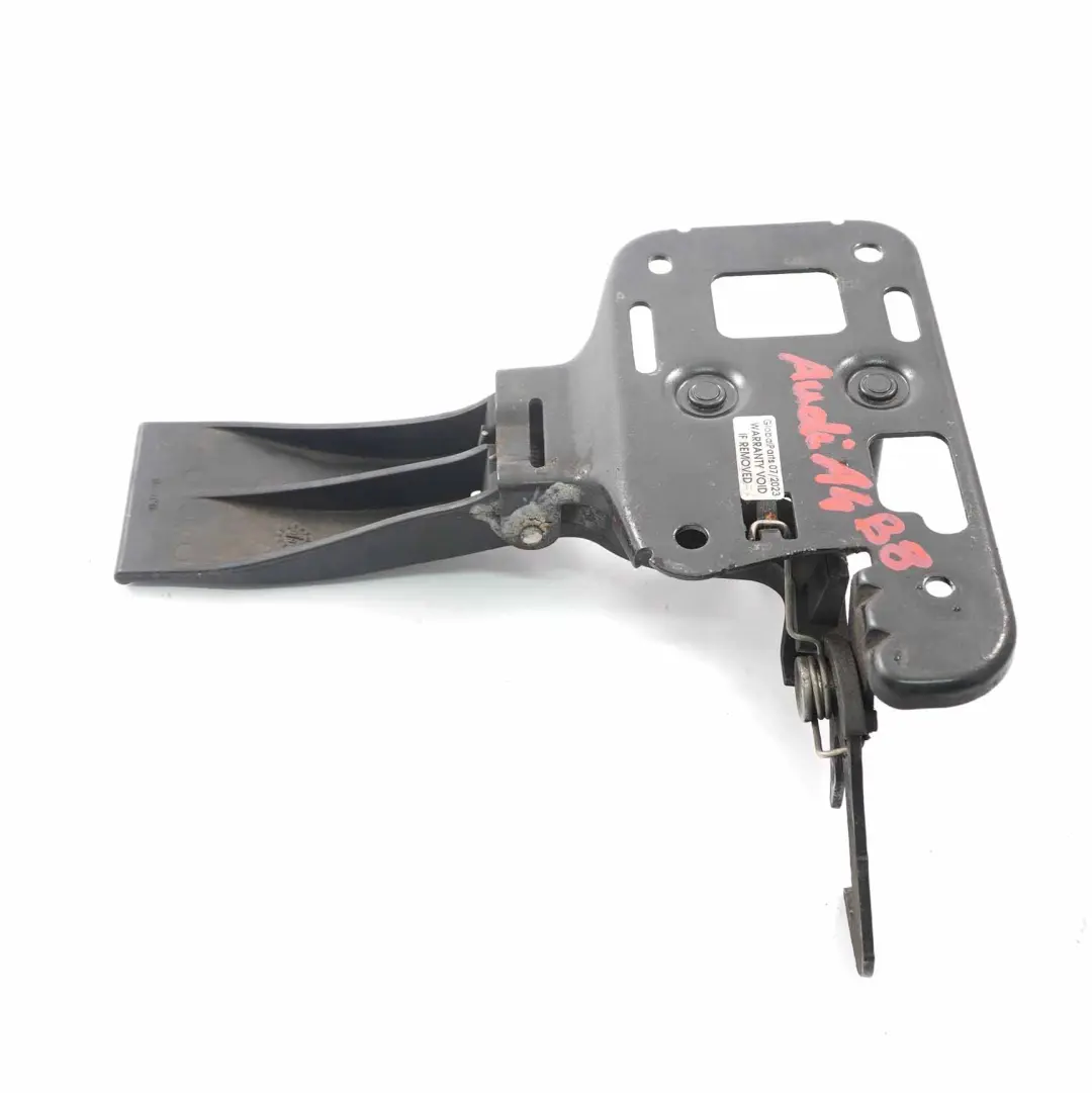 Audi A4 B8 Blocco del cofano motore Scrocco anteriore Meccanismo - SKU 8T0823480 - Numero di parte 8T0823480