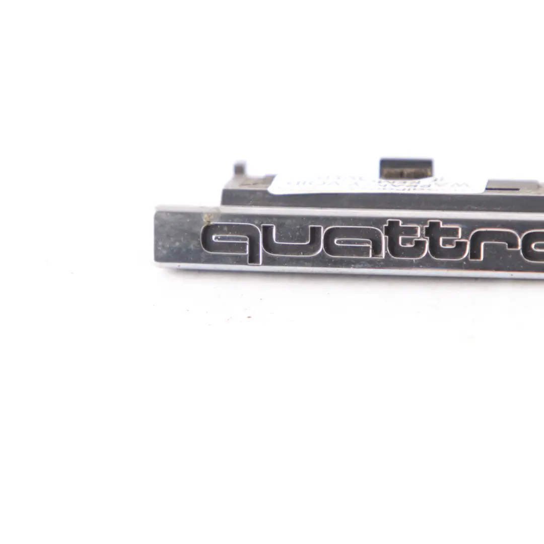 Front Grille Emblem Logo Badge Quattro to Audi A5 8T with Part number 8T0853736E Audi A5 8T Front Grille Emblem Logo Badge Quattro - SKU 8T0853736E - Part number 8T0853736E