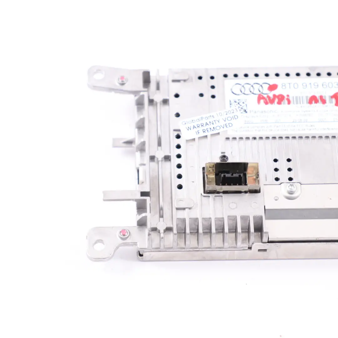 Audi A4 B8 Ekran Nawigacja Sat Nav - SKU 8T0919603E-1 - Numer Części 8T0919603E