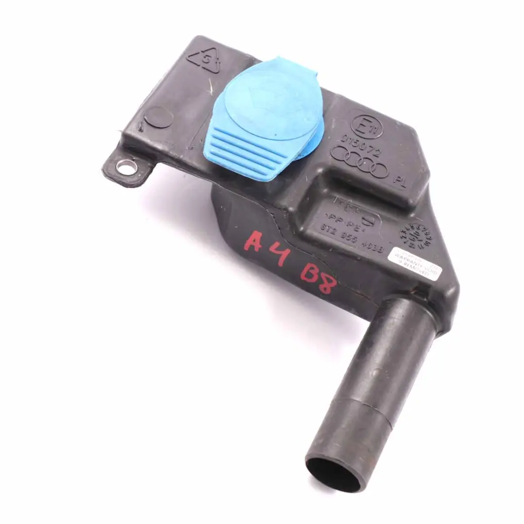 Windscreen Washer Bottle Tank Reservoir Filler to Audi A4 B8 A5 8T with Part number 8T2955463B Audi A4 B8 A5 8T Windscreen Washer Bottle Tank Reservoir Filler - SKU rhd-8T2955463B - Part number 8T2955463B