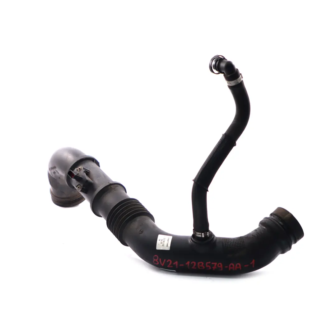 Ford Transit Mk7 MAF Air Flow Mass Meter Sensor Intake Pipe Hose - SKU 8V21-12B579-AA-1 - Part number 8V21-12B579-AA