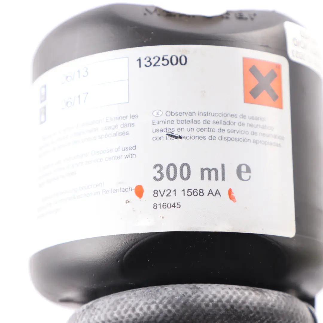 Ford Pannenhilfe Reifendichtmittel Dichtmittel Tirefit Container - SKU 8V211568AA - Teilenummer 8V211568AA