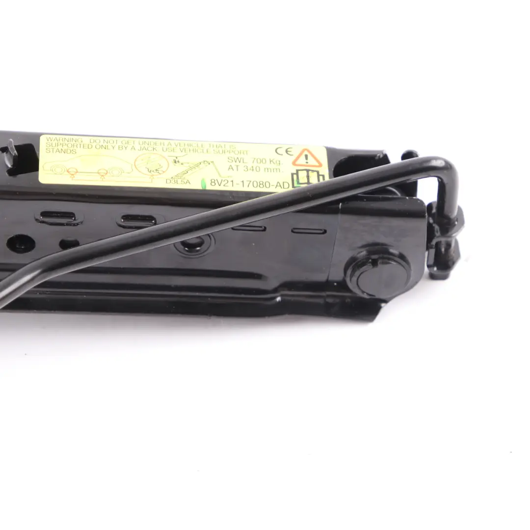 Lifting Jack Tool Emergency Wheel Lifter to Ford Fiesta MK7 Car with Part number 8V2117080AD Ford Fiesta MK7 Car Lifting Jack Tool Emergency Wheel Lifter - SKU 8V2117080AD - Part number 8V2117080AD