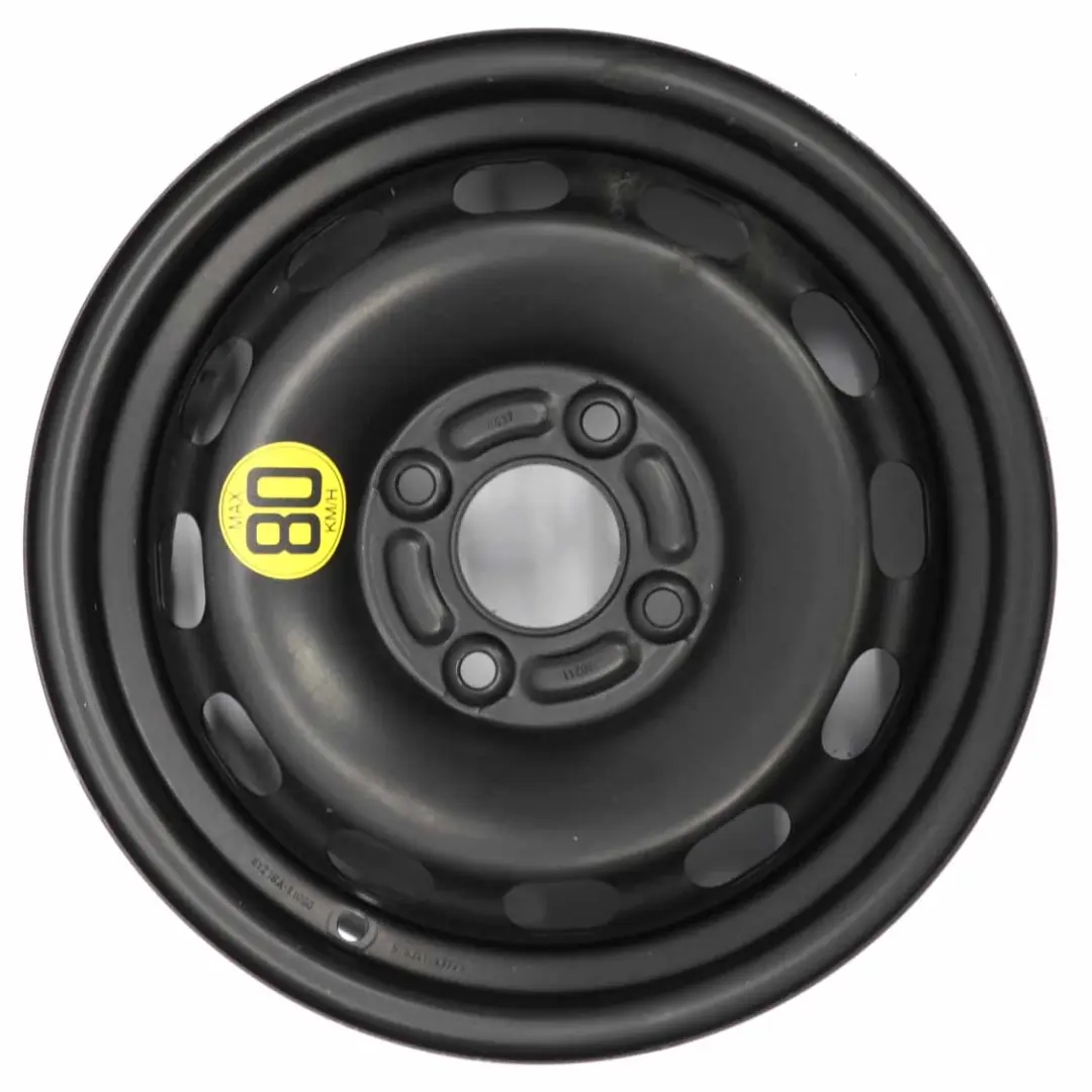 Cerchio acciaio nero 14" 5,5J ET:37,5 4x108 per Ford Fiesta MK7 con numero di parte 8V21BA-11090 Ford Fiesta MK7 Cerchio acciaio nero 14" 5,5J ET:37,5 4x108 - SKU 8V21BA-11090 - Numero di parte 8V21BA-11090