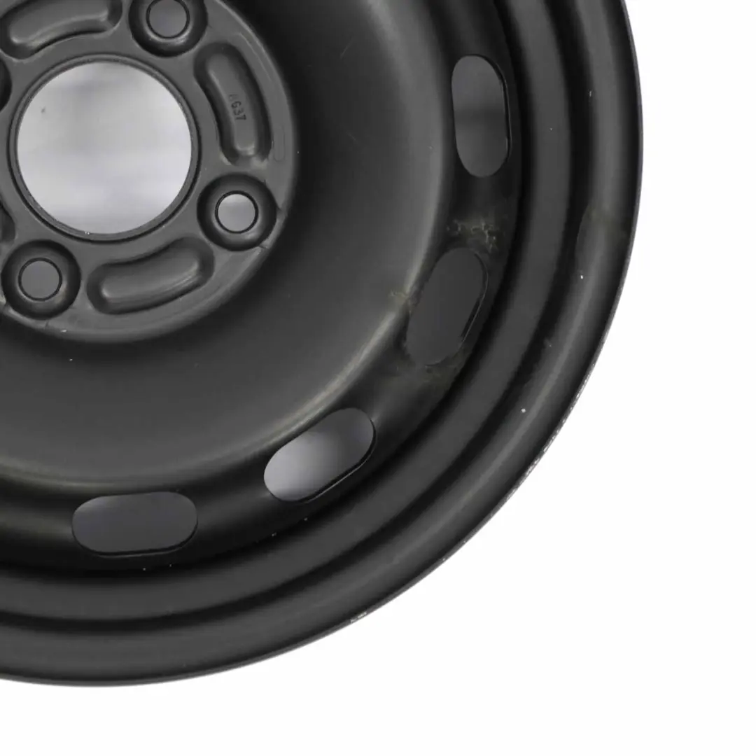 Ford Fiesta MK7 Llanta de acero negra 14" 5,5J ET:37,5 4x108 - SKU 8V21BA-11090 - Número de pieza 8V21BA-11090