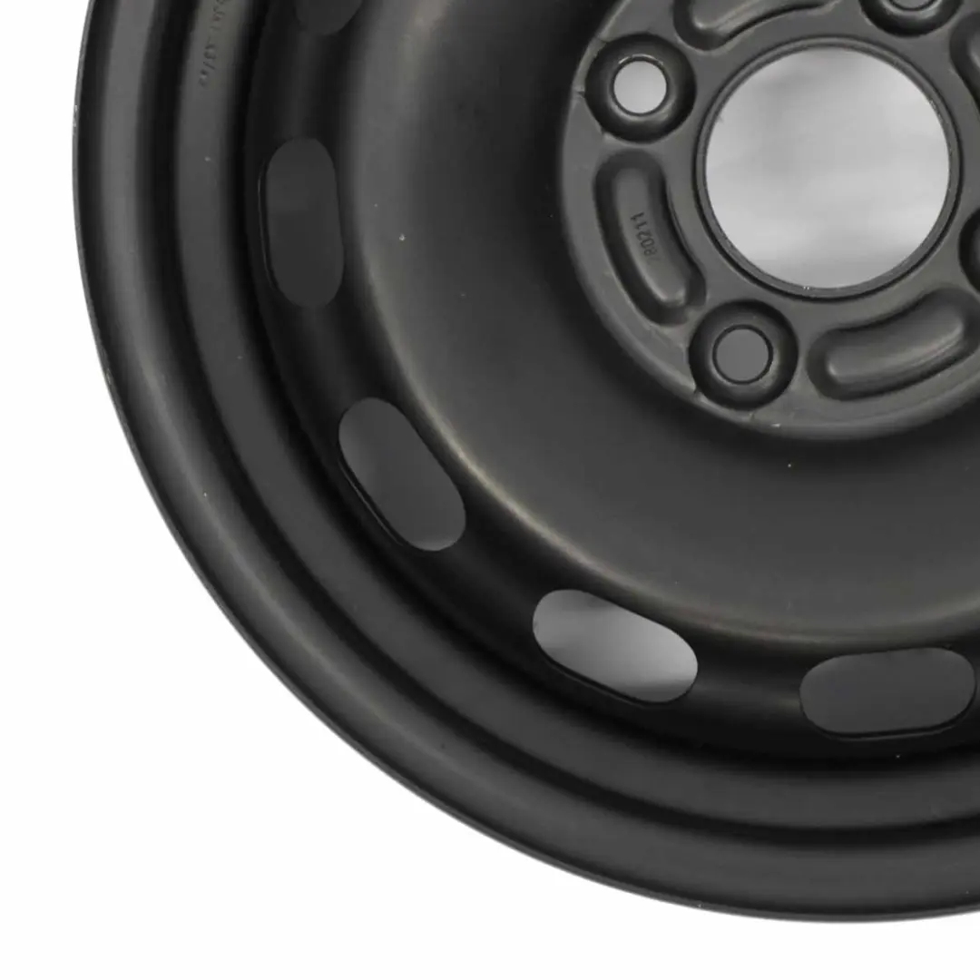 Ford Fiesta MK7 Black Steel Wheel Rim 14" 5,5J ET:37,5 4x108 - SKU 8V21BA-11090 - Part number 8V21BA-11090