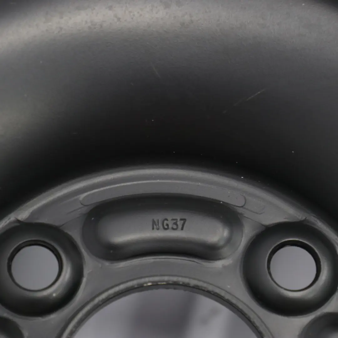 Ford Fiesta MK7 Schwarz Stahlfelge 14" 5,5J ET:37,5 4x108 - SKU 8V21BA-11090 - Teilenummer 8V21BA-11090