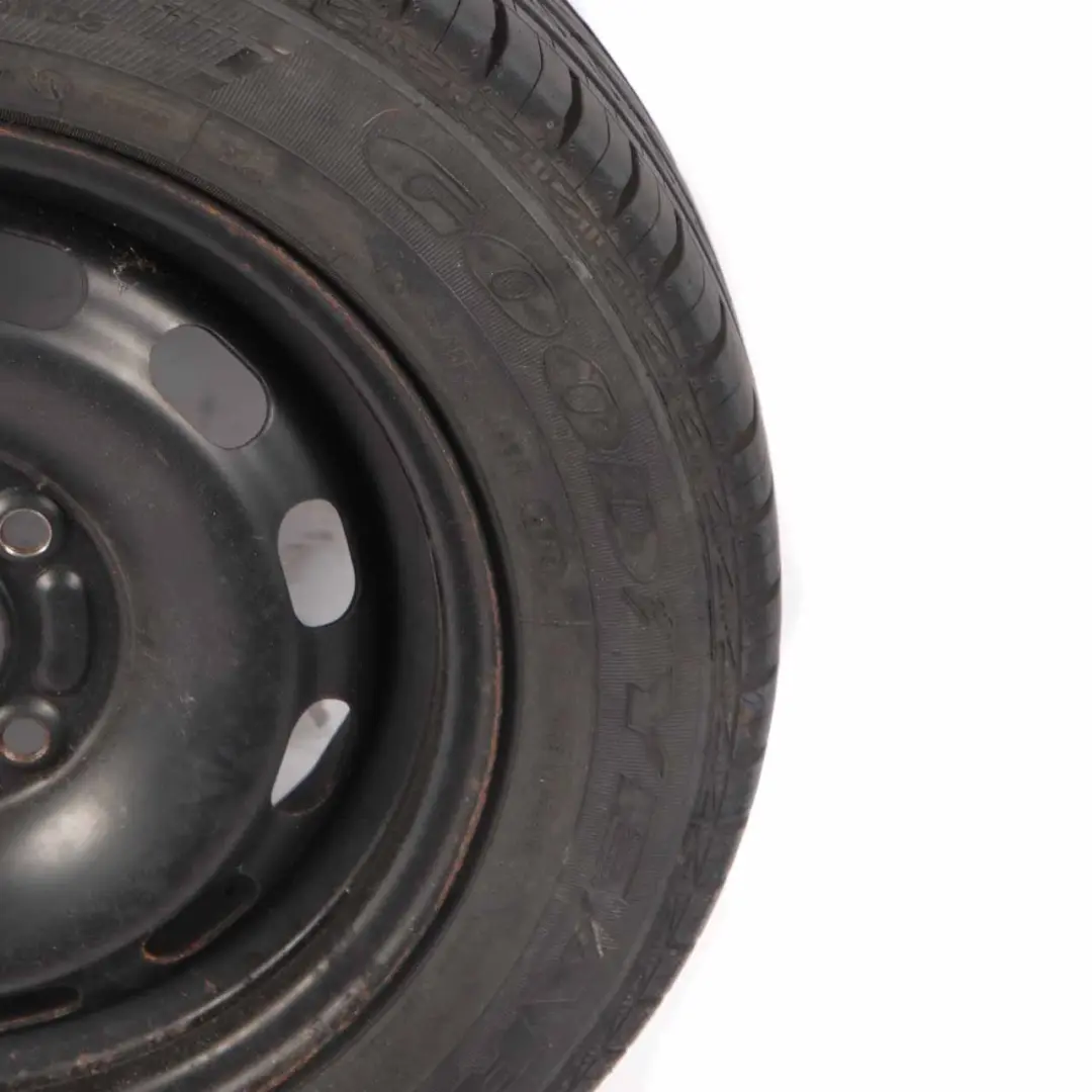 Ford Fiesta MK7 Black Steel Wheel Rim 14" 5,5J ET:37,5 With Tyre 8V21BA-11012 - SKU 8V21BA11012 - Part number 8V21BA11012