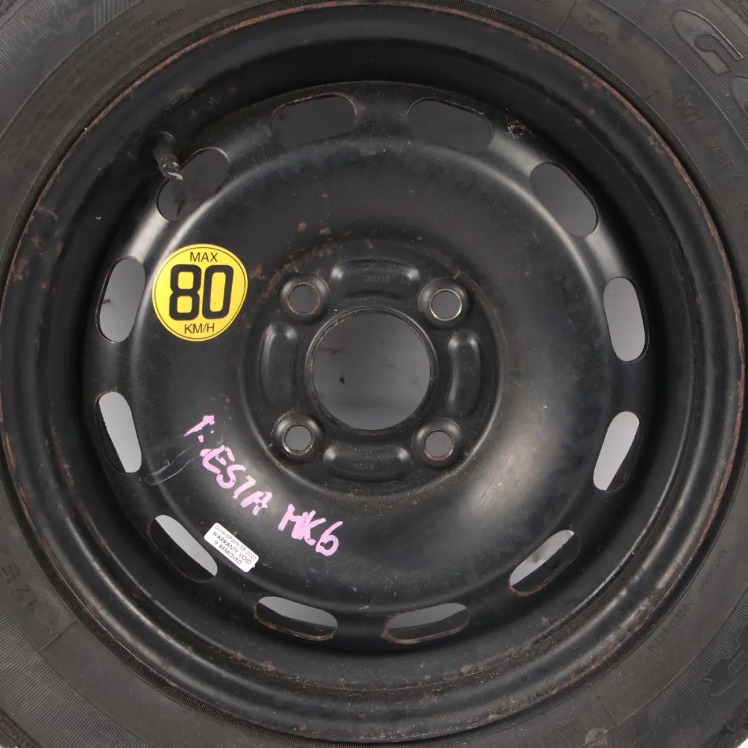 Steel Wheel Rim 14" 5,5J ET:37,5 With Tyre 8V21BA-11012 to Ford Fiesta MK7 Black with Part number 8V21BA11012 Ford Fiesta MK7 Black Steel Wheel Rim 14" 5,5J ET:37,5 With Tyre 8V21BA-11012 - SKU 8V21BA11012 - Part number 8V21BA11012