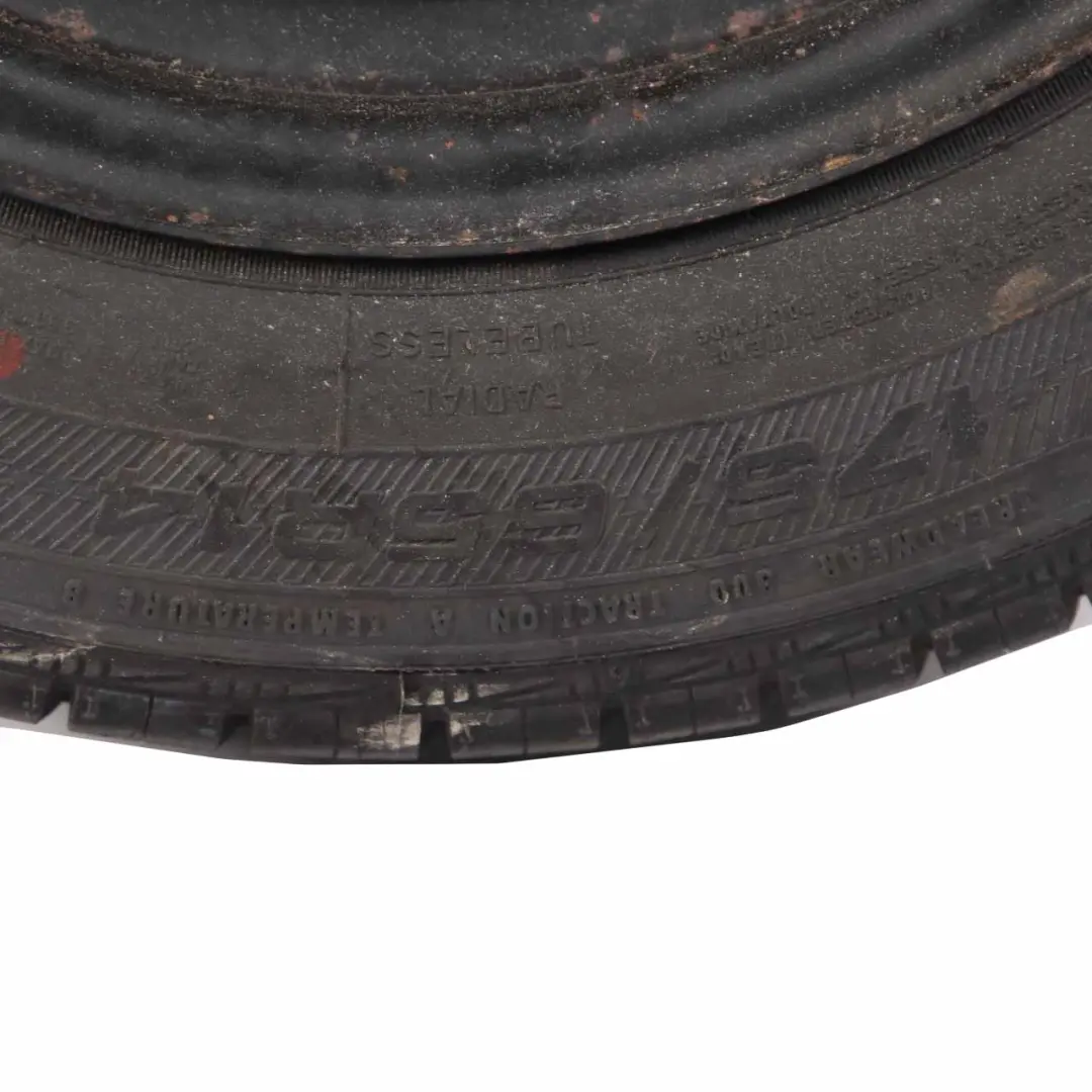 Ford Fiesta MK7 Black Steel Wheel Rim 14" 5,5J ET:37,5 With Tyre 8V21BA-11012 - SKU 8V21BA11012 - Part number 8V21BA11012