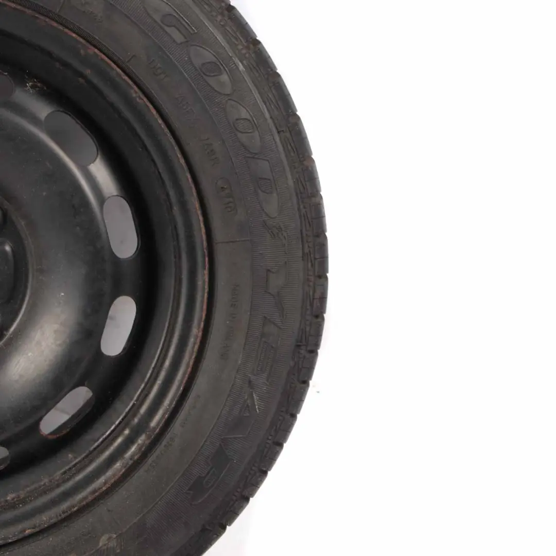 Ford Fiesta MK7 Black Steel Wheel Rim 14" 5,5J ET:37,5 With Tyre 8V21BA-11012 - SKU 8V21BA11012 - Part number 8V21BA11012