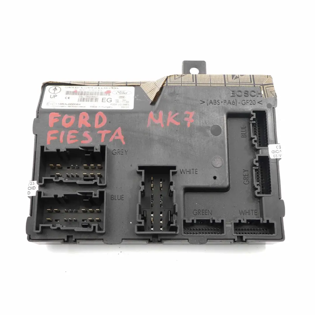 Body Control Module BCM Control Unit ECU to Ford Fiesta MK7 with Part number 8V5115K600EG Ford Fiesta MK7 Body Control Module BCM Control Unit ECU - SKU 8V5115K600EG - Part number 8V5115K600EG
